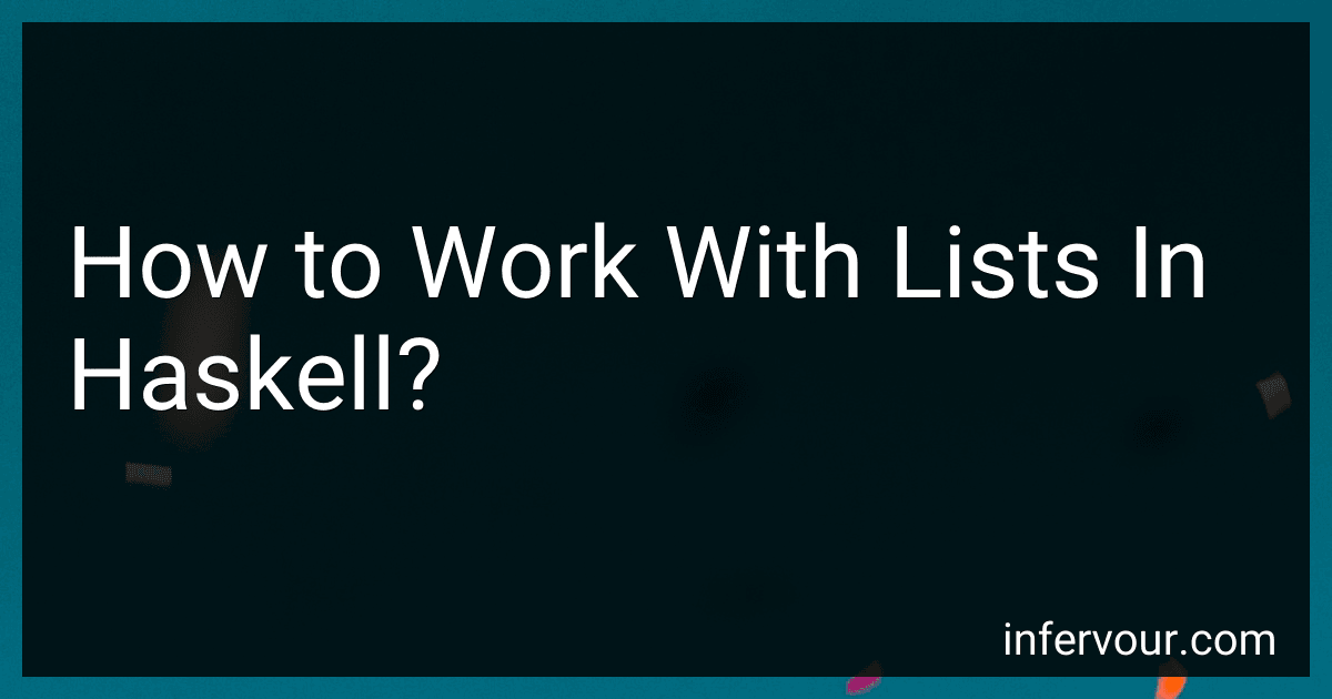 How to Work With Lists In Haskell? image