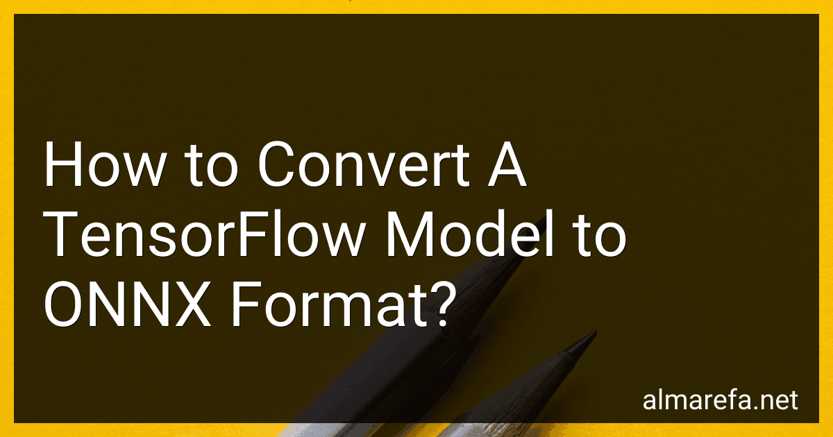 How to Convert A TensorFlow Model to ONNX Format? image