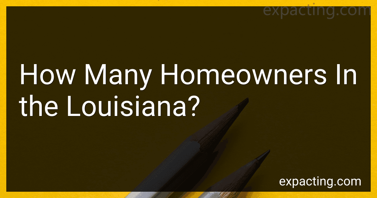 How Many Homeowners In the Louisiana? image