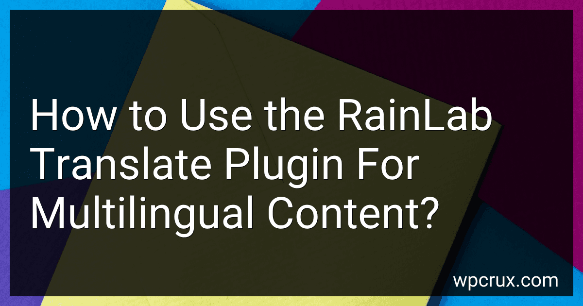 How to Use the RainLab Translate Plugin For Multilingual Content? image