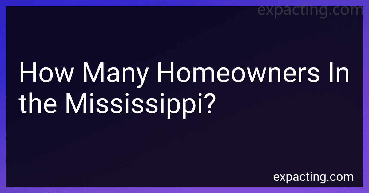 How Many Homeowners In the Mississippi? image