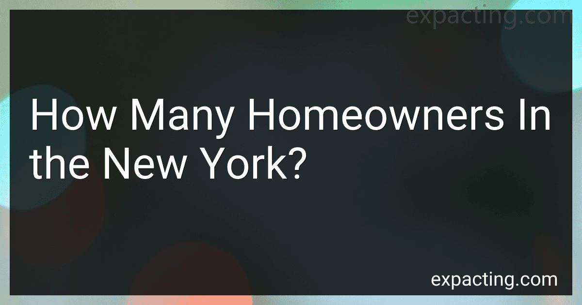 How Many Homeowners In the New York? preview