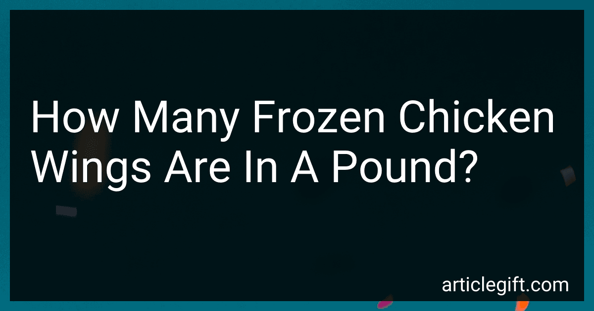 How Many Frozen Chicken Wings Are In A Pound? image