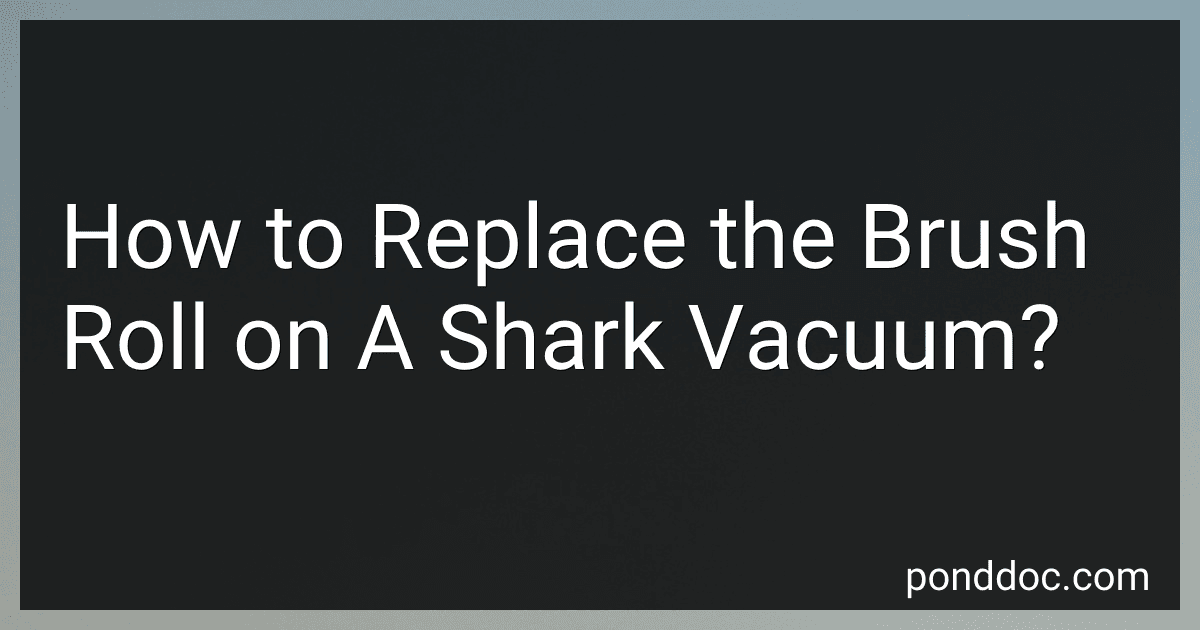 How to Replace the Brush Roll on A Shark Vacuum? image