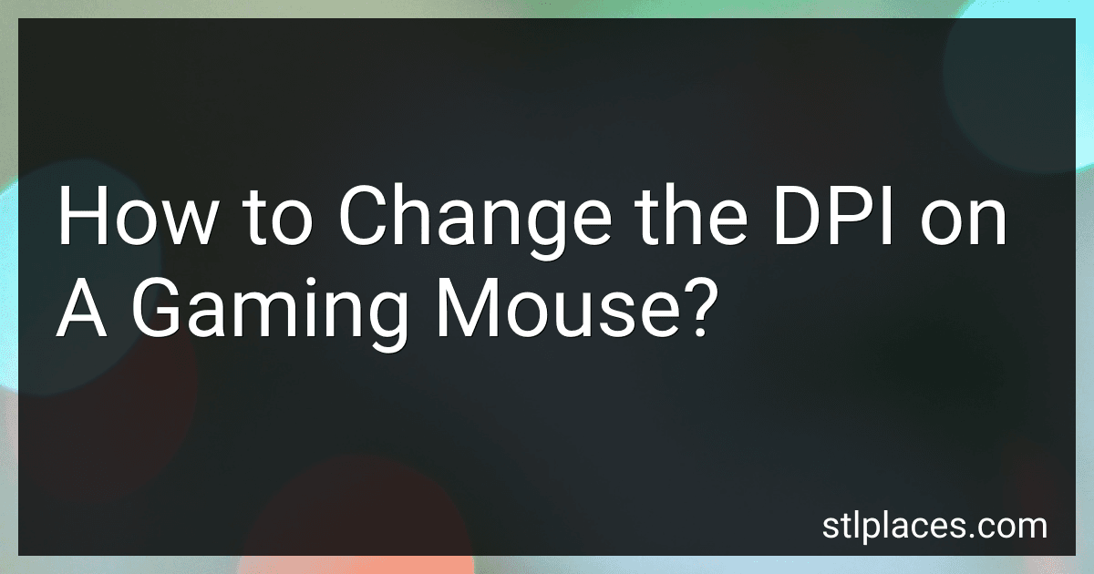 How to Change the DPI on A Gaming Mouse? image