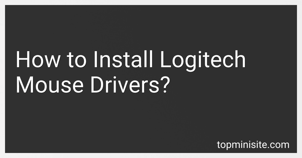 How to Install Logitech Mouse Drivers? image