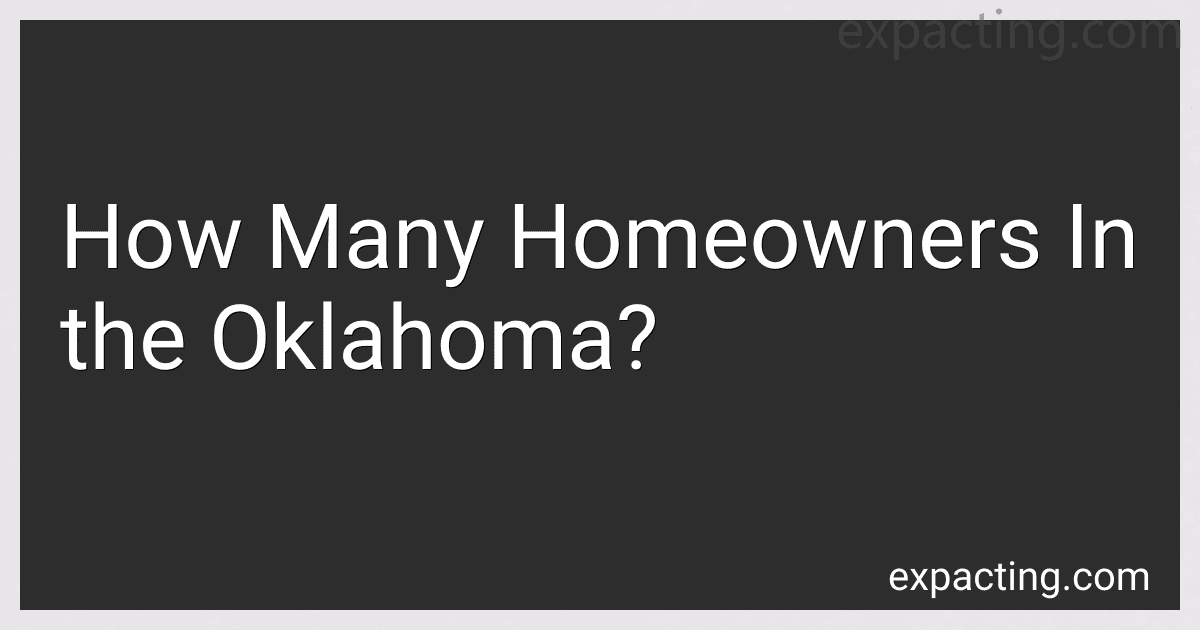 How Many Homeowners In the Oklahoma? preview