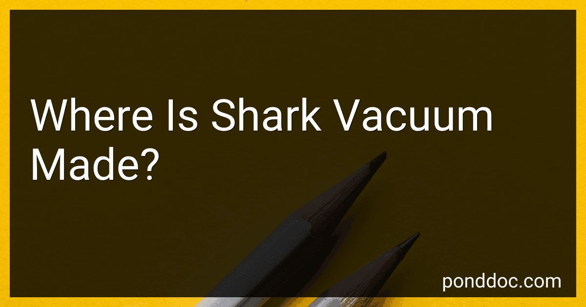 Where Is Shark Vacuum Made? image