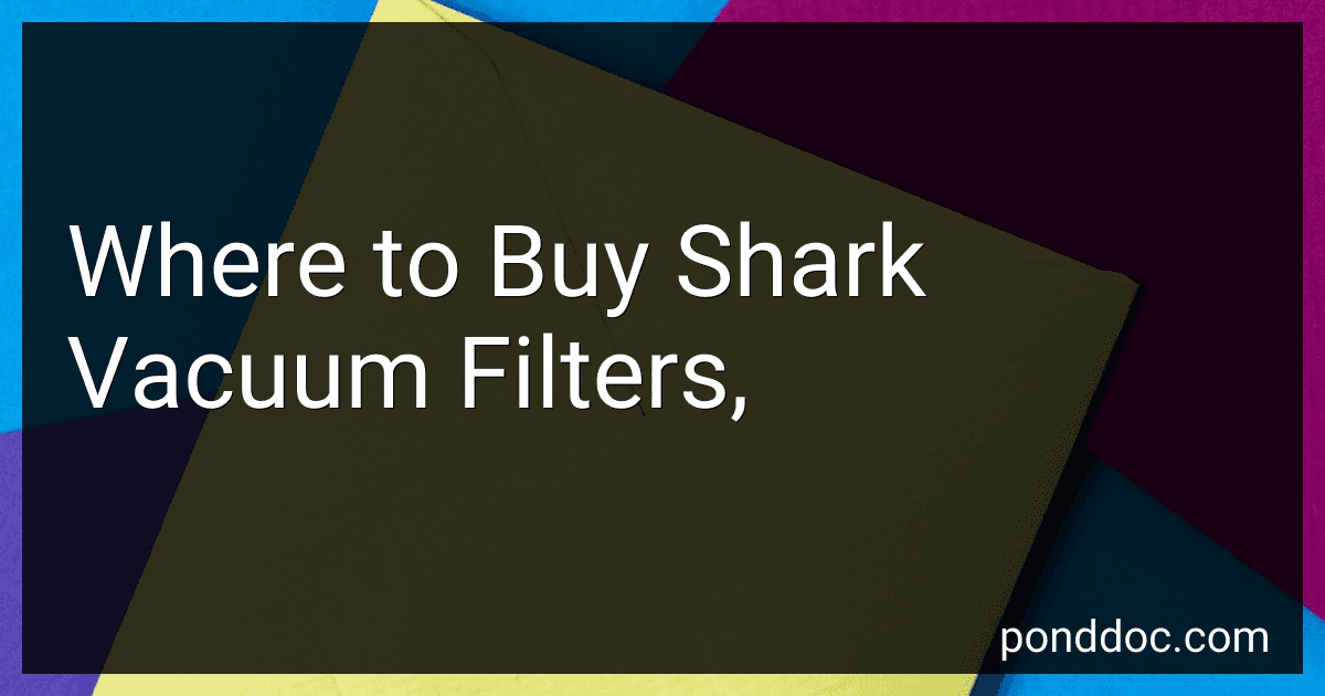 Where to Buy Shark Vacuum Filters, image