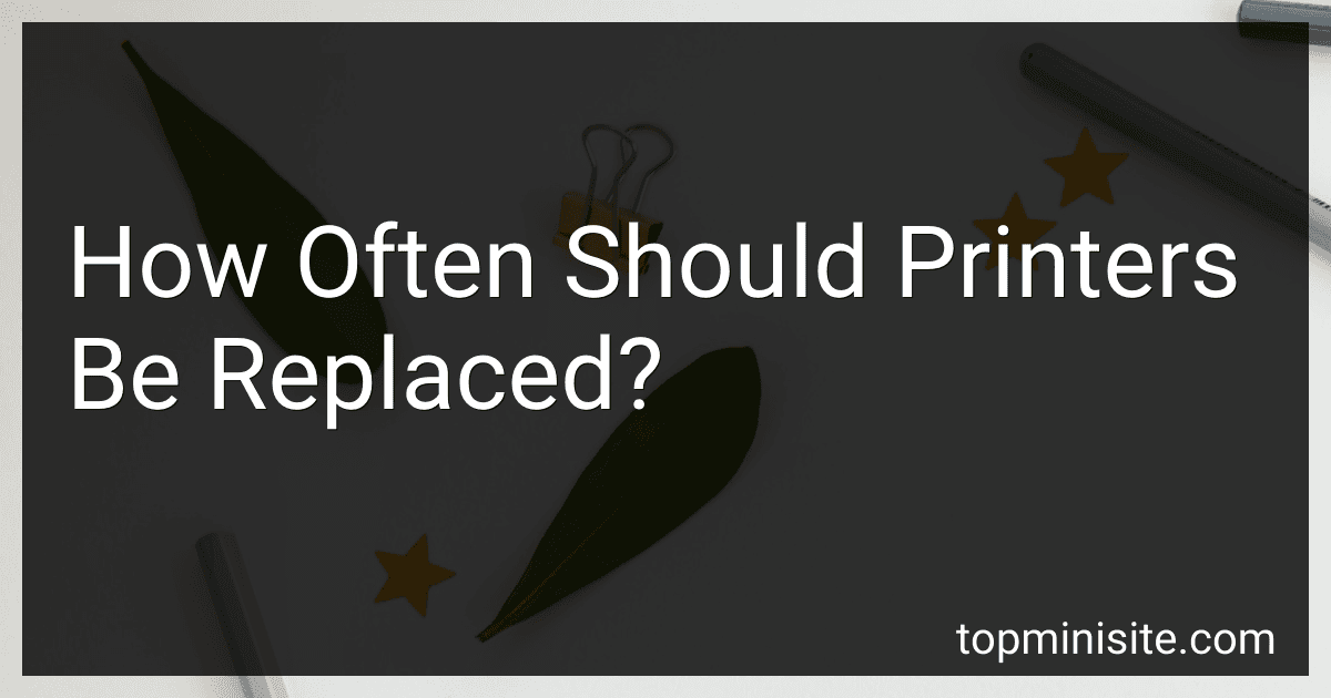 How Often Should Printers Be Replaced? image
