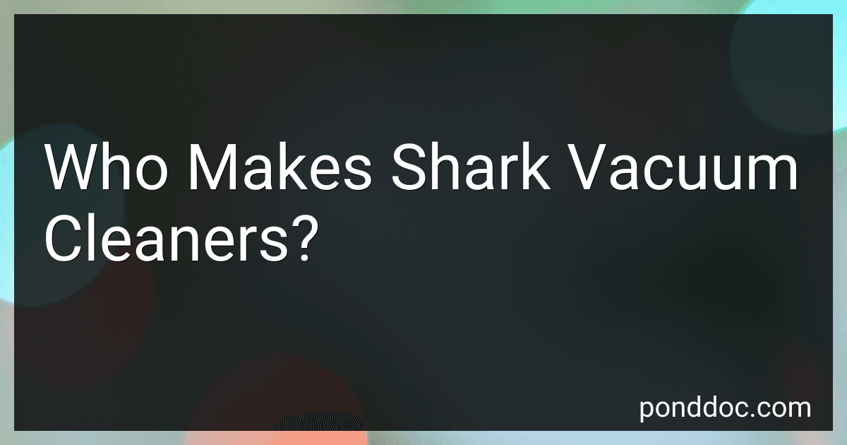 Who Makes Shark Vacuum Cleaners? image