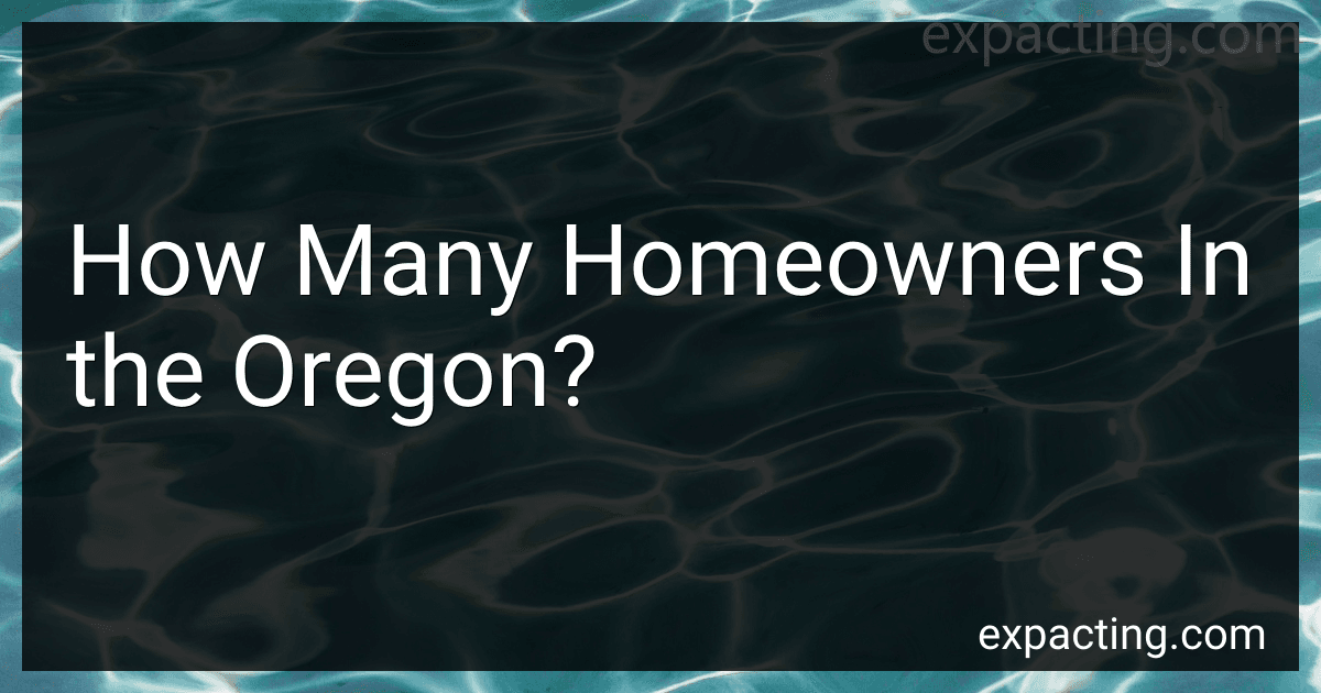 How Many Homeowners In the Oregon? preview