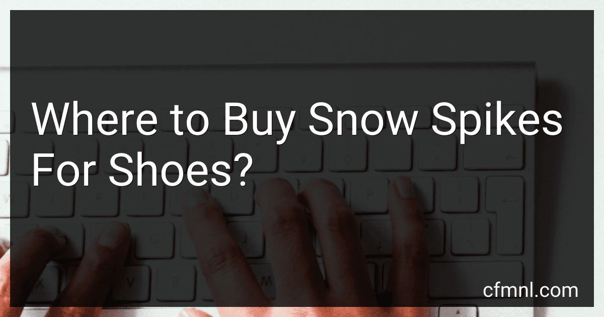 Where to Buy Snow Spikes For Shoes? preview
