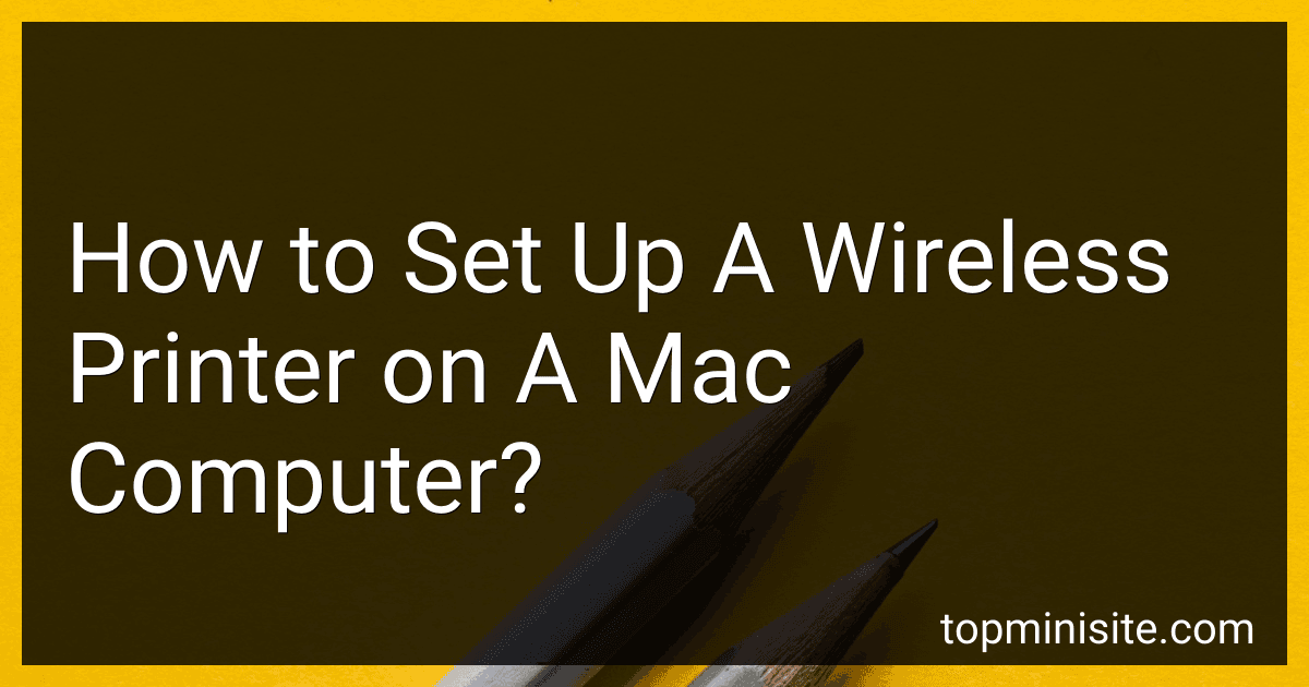 How to Set Up A Wireless Printer on A Mac Computer? image