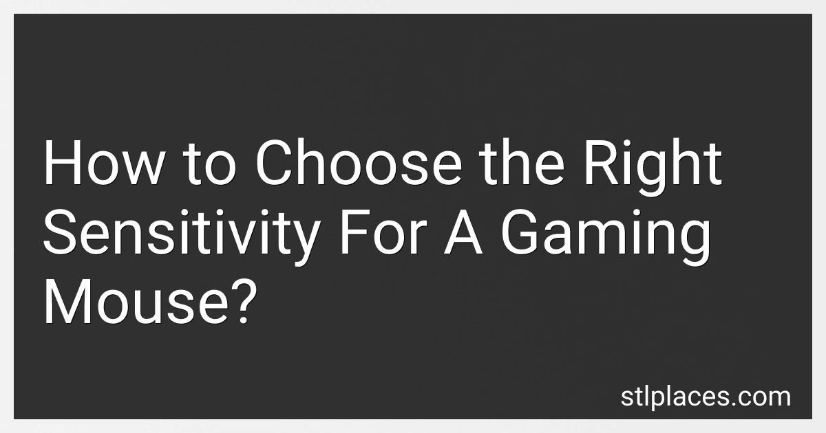 How to Choose the Right Sensitivity For A Gaming Mouse? image