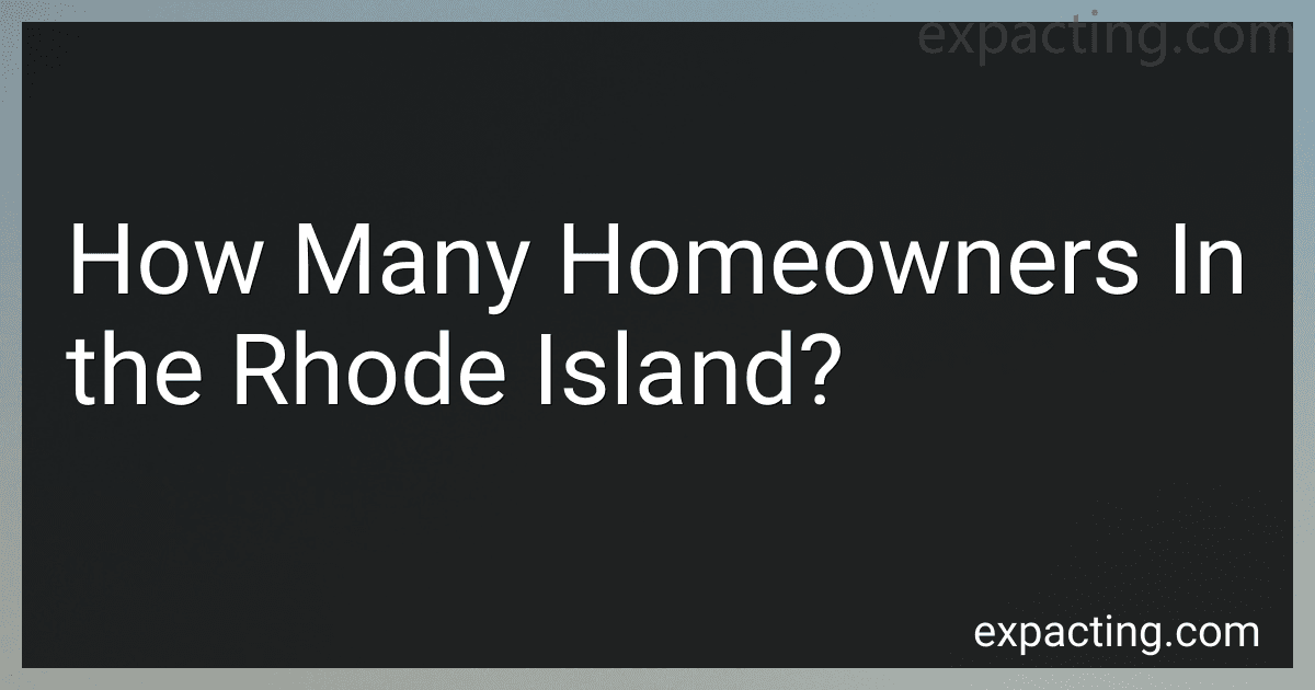 How Many Homeowners In the Rhode Island? preview