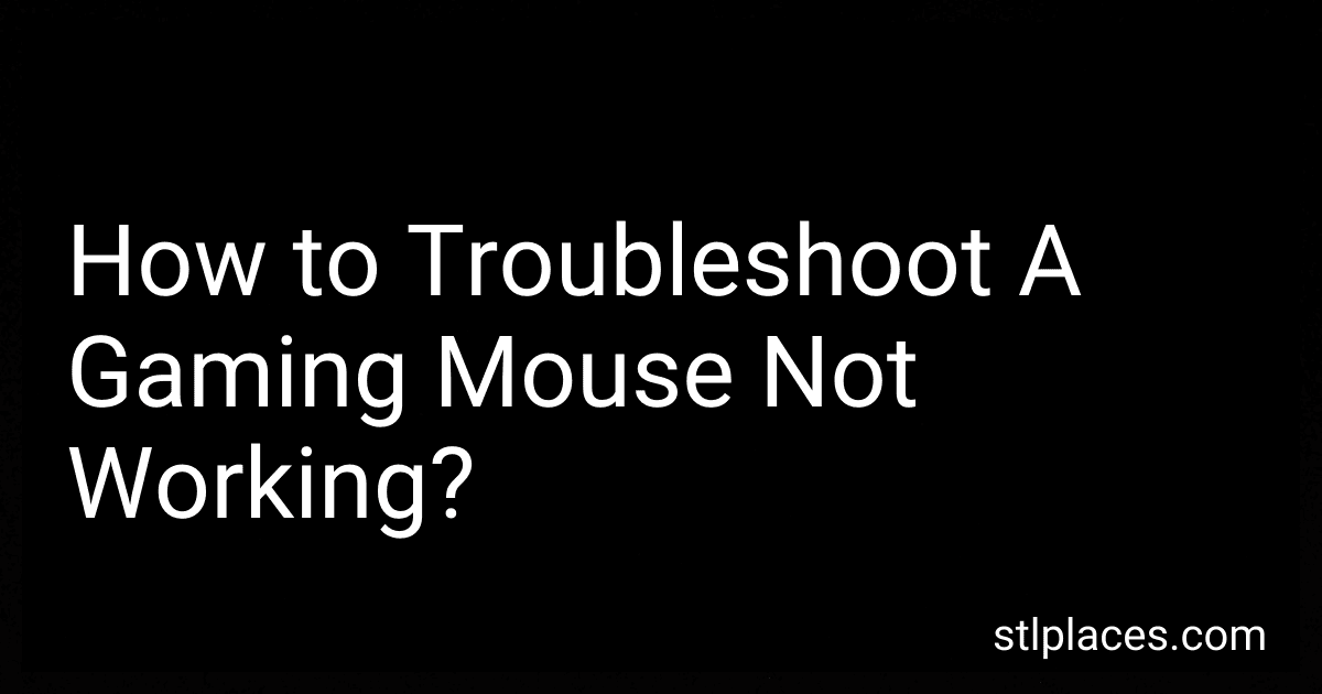 How to Troubleshoot A Gaming Mouse Not Working? image