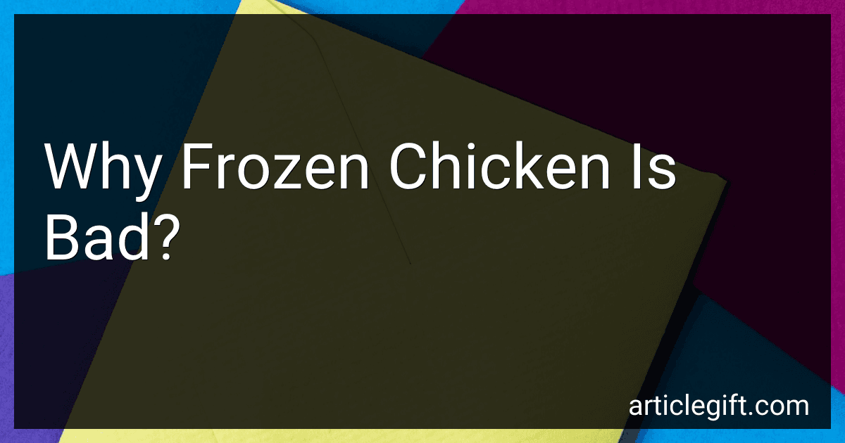 Why Frozen Chicken Is Bad? image