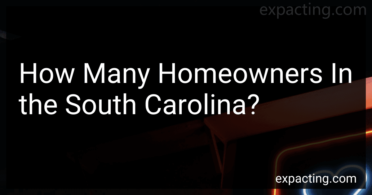 How Many Homeowners In the South Carolina? preview