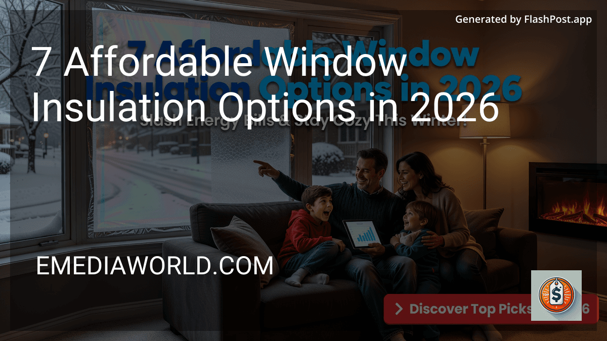 7 Affordable Window Insulation Options in 2026 preview