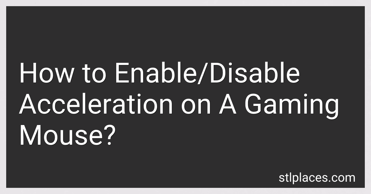 How to Enable/Disable Acceleration on A Gaming Mouse? preview