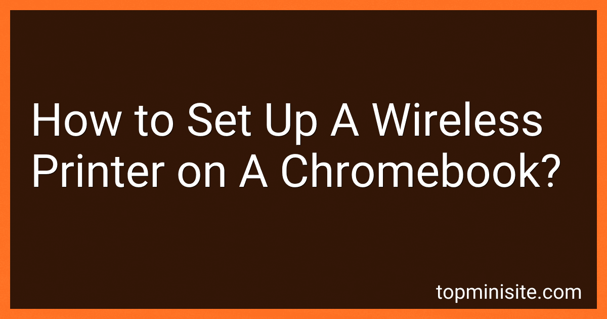 How to Set Up A Wireless Printer on A Chromebook? image