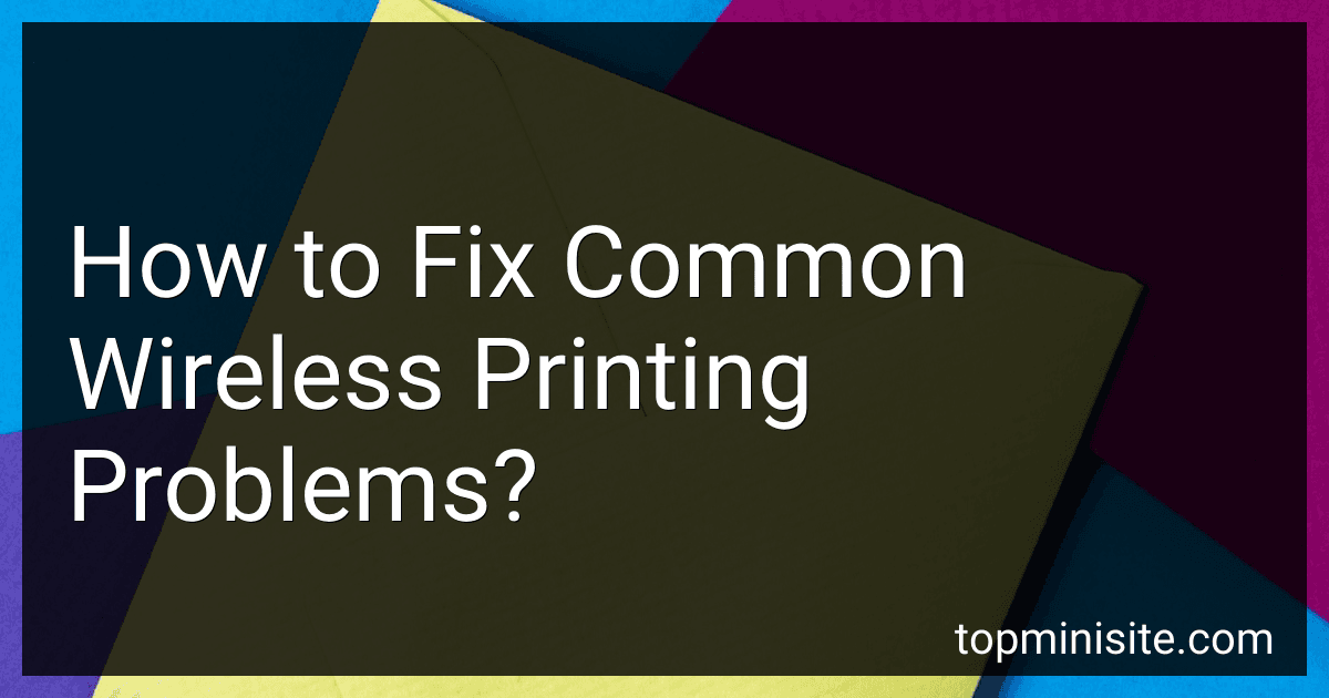 How to Fix Common Wireless Printing Problems? image