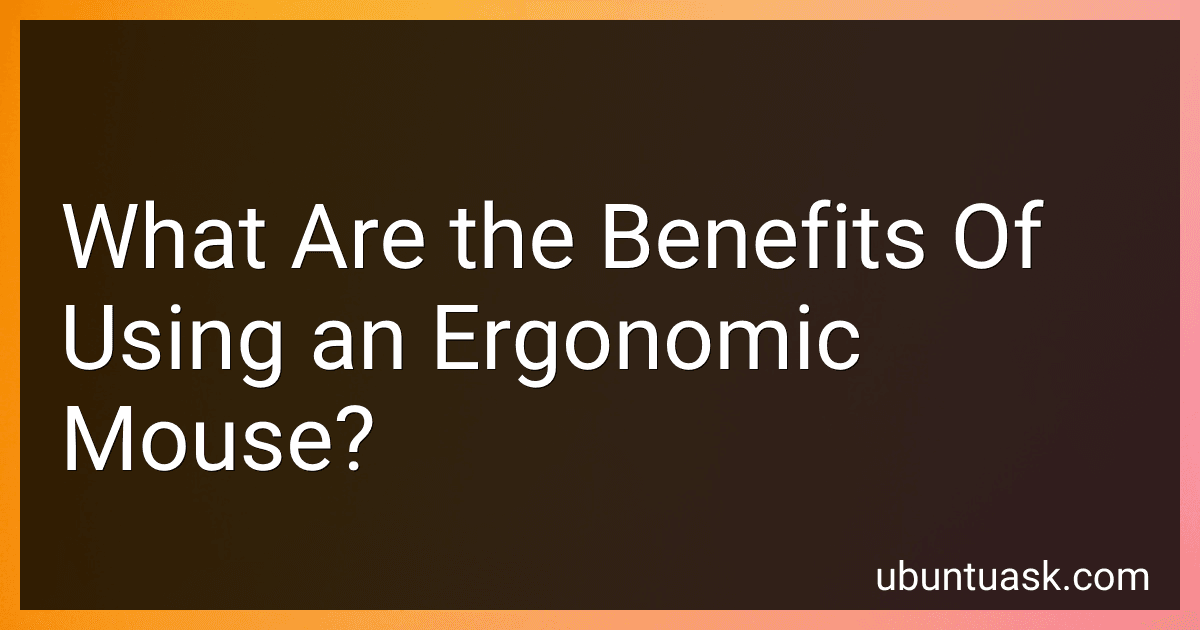 What Are the Benefits Of Using an Ergonomic Mouse? image