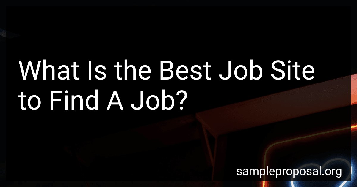 What Is the Best Job Site to Find A Job? image