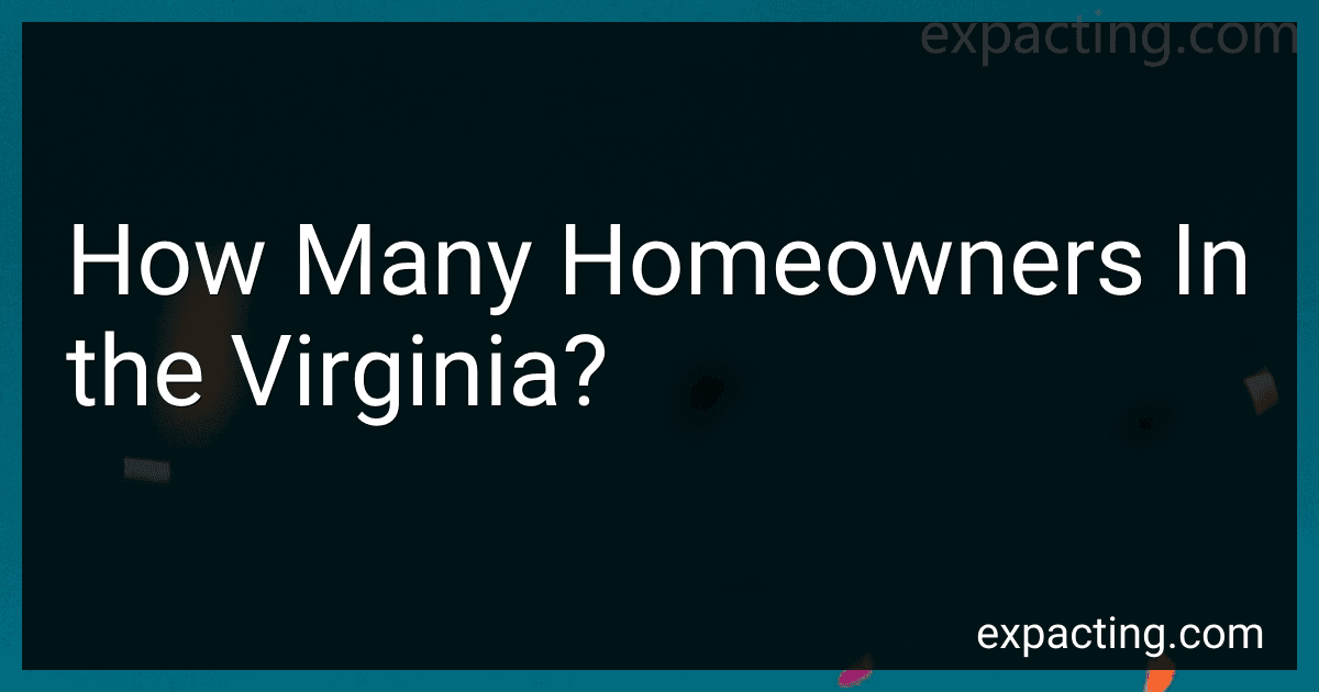 How Many Homeowners In the Virginia? image