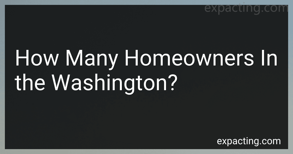 How Many Homeowners In the Washington? image