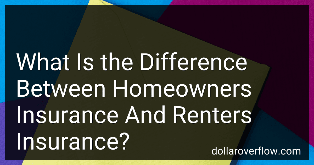 What Is the Difference Between Homeowners Insurance And Renters Insurance? image