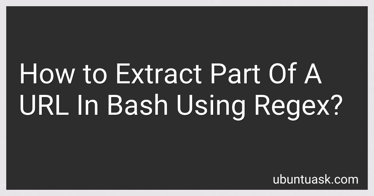How to Extract Part Of A URL In Bash Using Regex? image