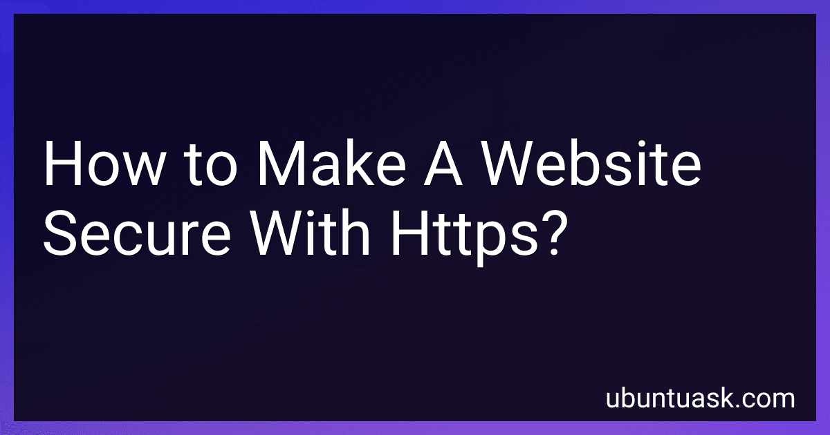 How to Make A Website Secure With Https? image