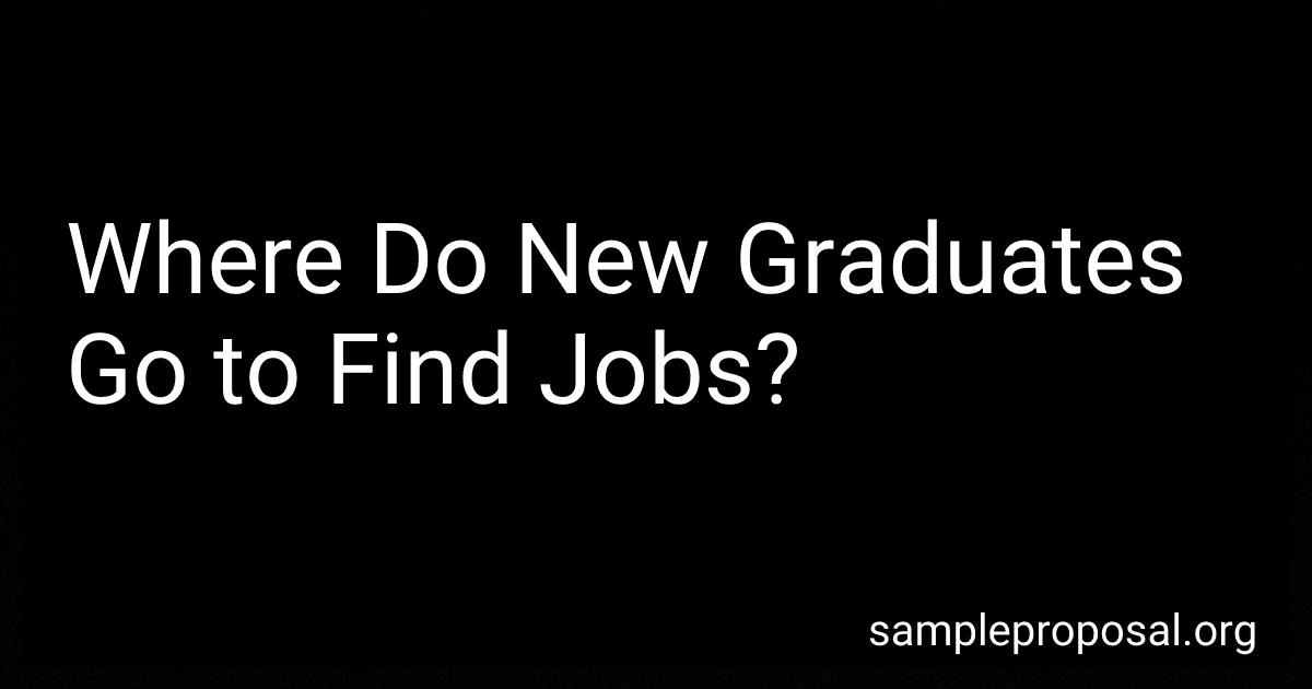 Where Do New Graduates Go to Find Jobs? image