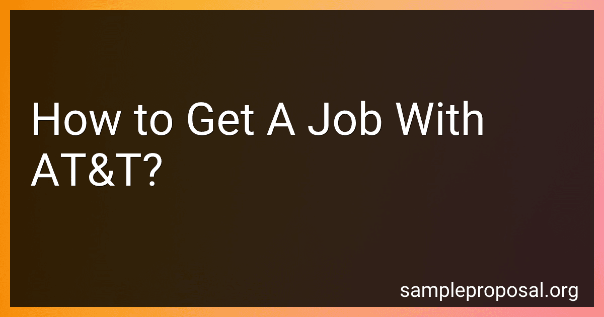 How to Get A Job With AT&T? image