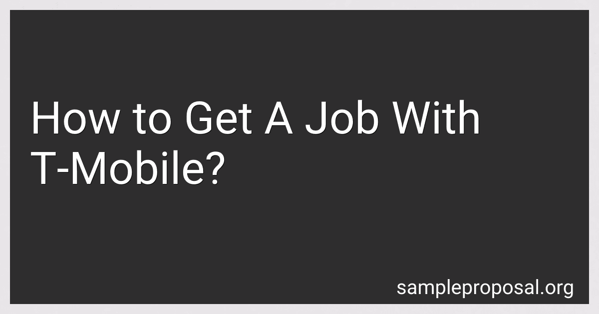 How to Get A Job With T-Mobile? image