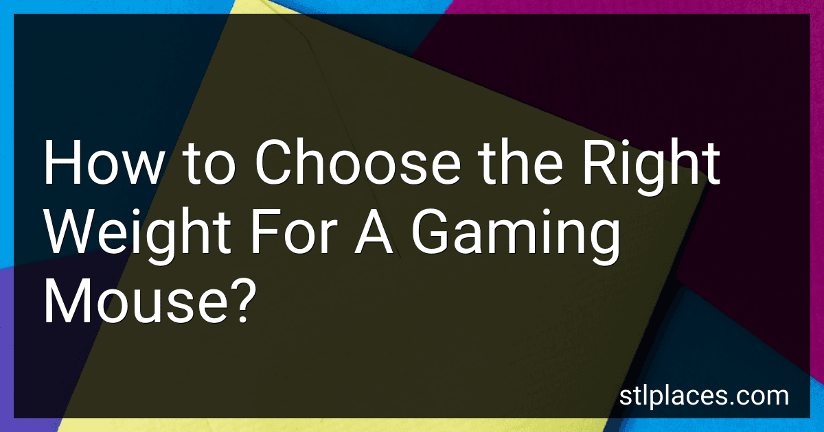 How to Choose the Right Weight For A Gaming Mouse? image