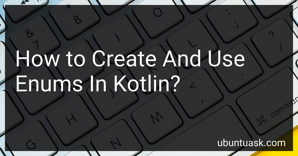 How to Create And Use Enums In Kotlin? image