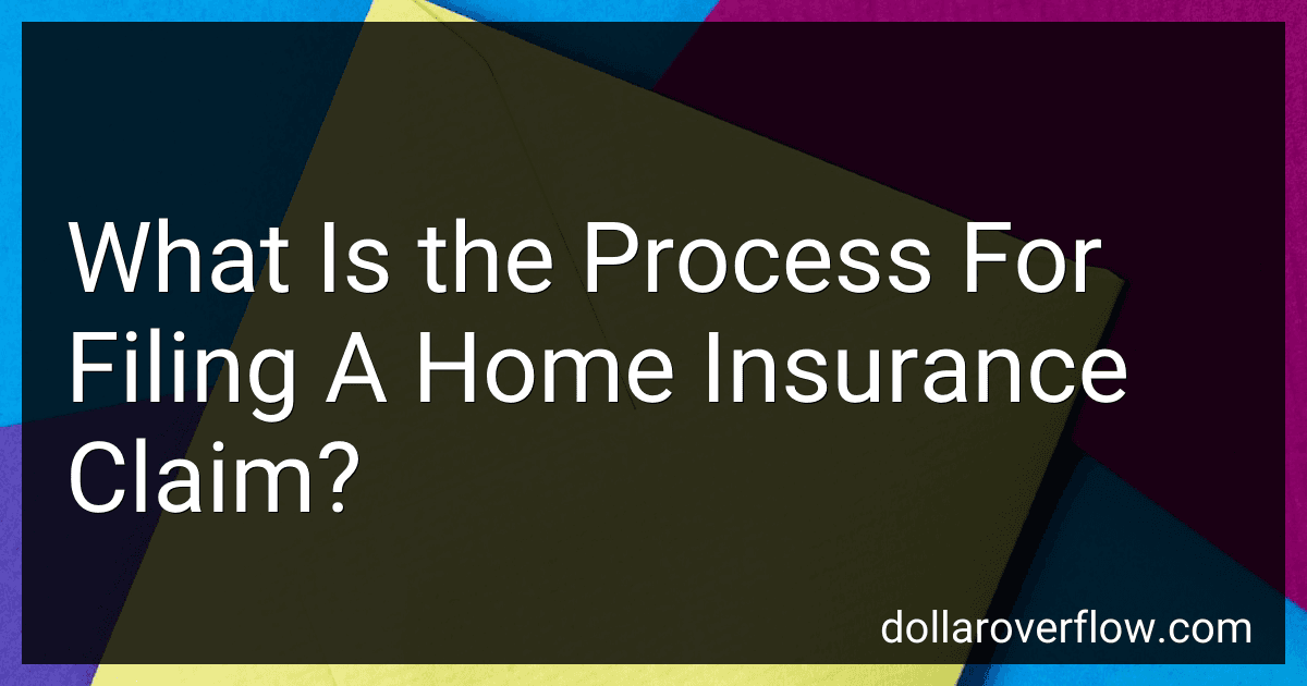 What Is the Process For Filing A Home Insurance Claim? image