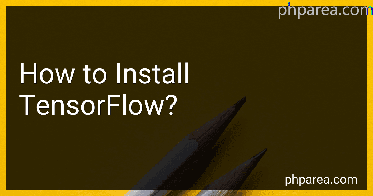 How to Install TensorFlow? image