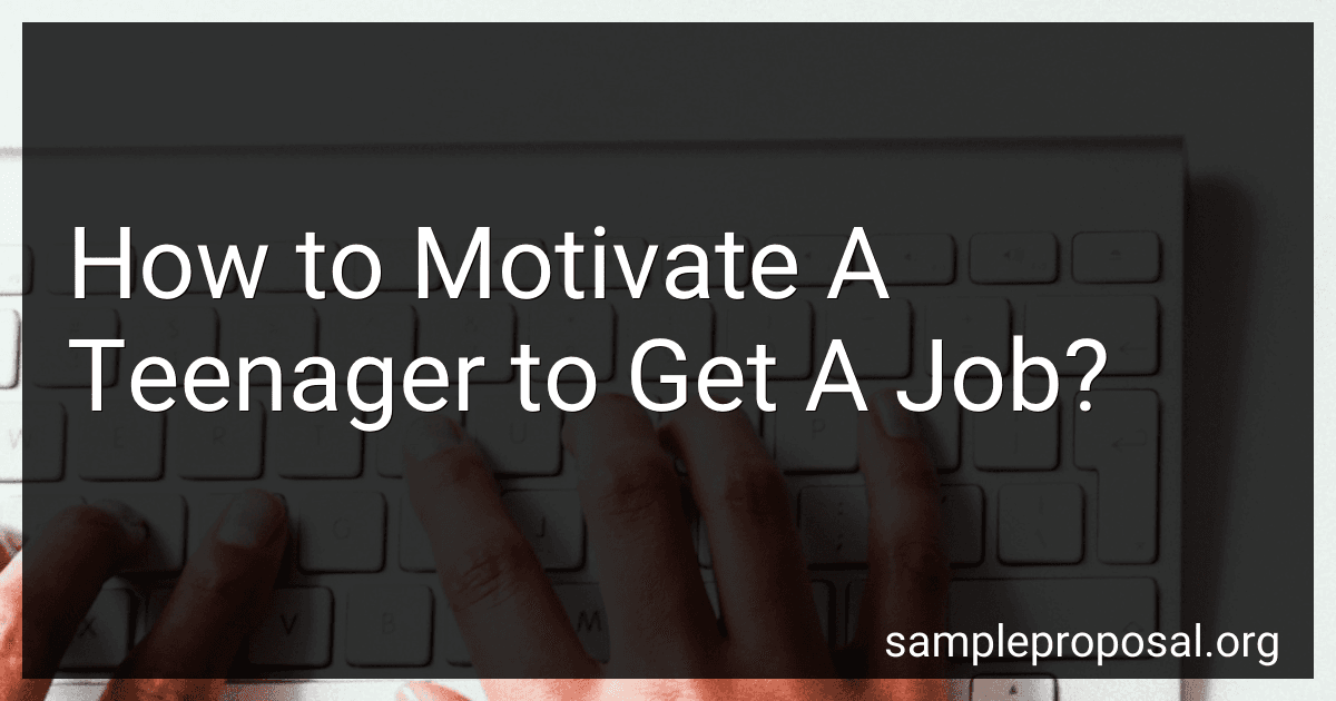 How to Motivate A Teenager to Get A Job? image