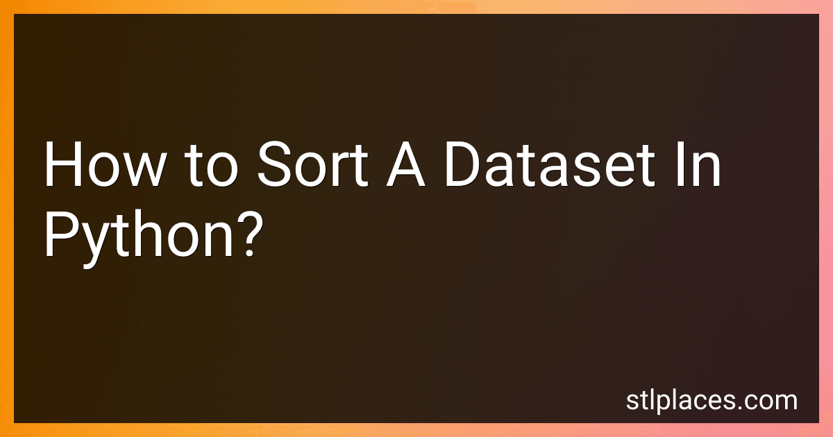 How to Sort A Dataset In Python? preview