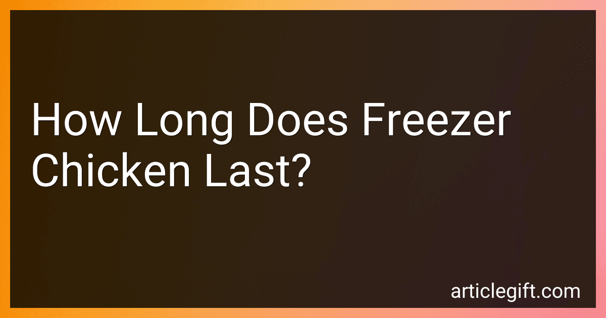 How Long Does Freezer Chicken Last? image