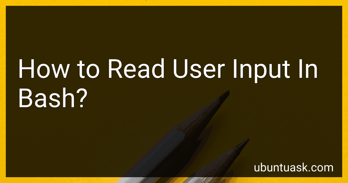How to Read User Input In Bash? image