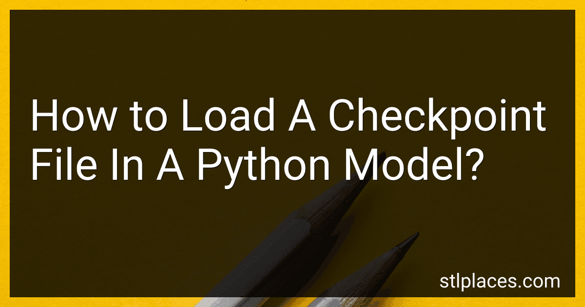 How to Load A Checkpoint File In A Python Model? image