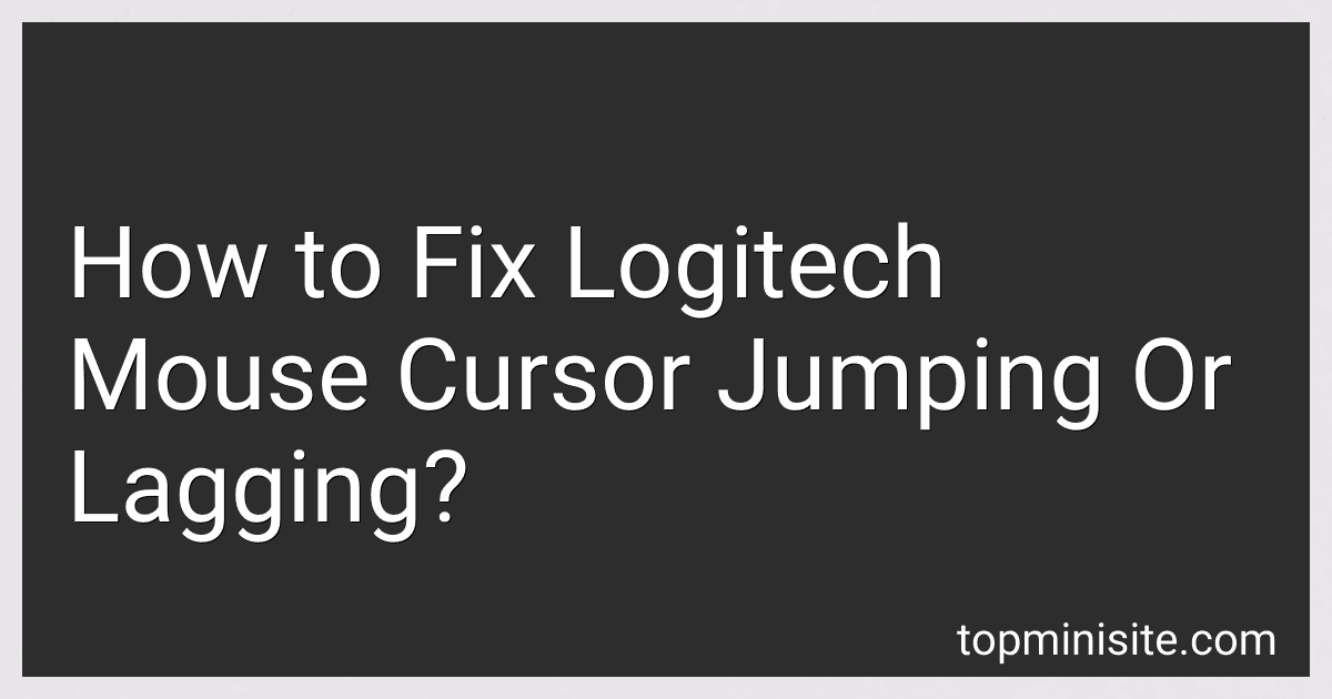 How to Fix Logitech Mouse Cursor Jumping Or Lagging? image