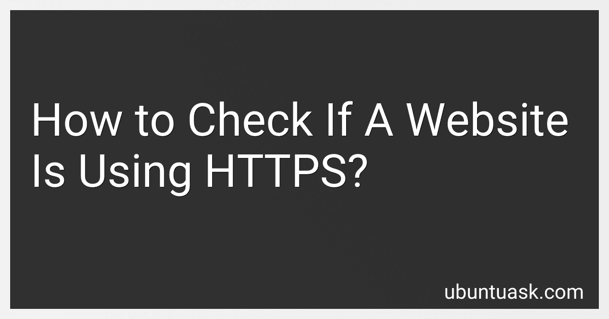 How to Check If A Website Is Using HTTPS? image