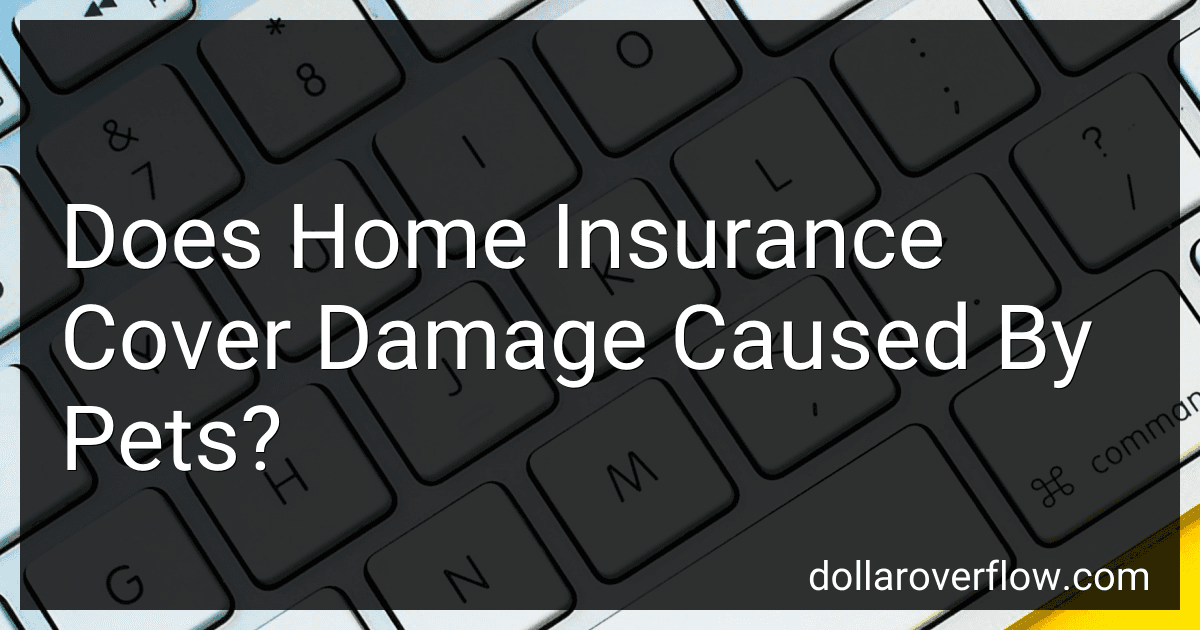 Does Home Insurance Cover Damage Caused By Pets? image