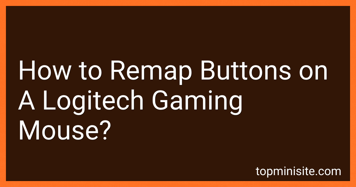 How to Remap Buttons on A Logitech Gaming Mouse? image